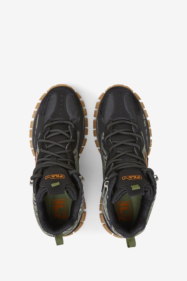 μαύρο/σχόδι/τσίχλα Fila Big Kids\' Ray Tracer Tr 2 Mid