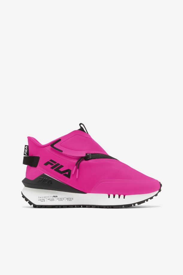 Fila γυναικείο Space Runner ροζ λάμψη/μαύρο/λευκό