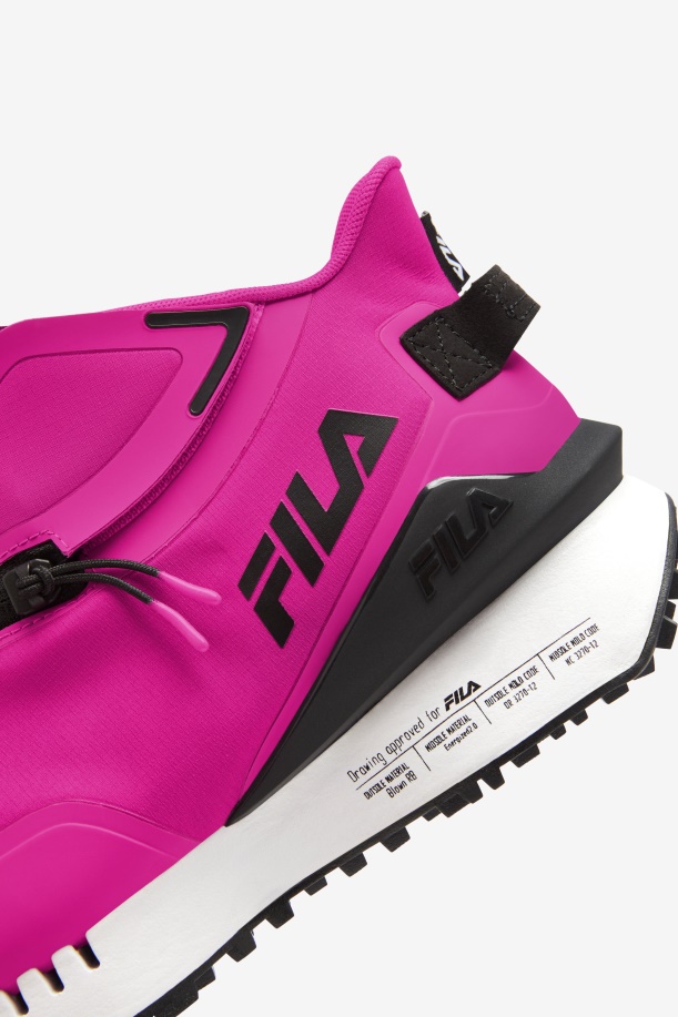 Fila γυναικείο Space Runner ροζ λάμψη/μαύρο/λευκό