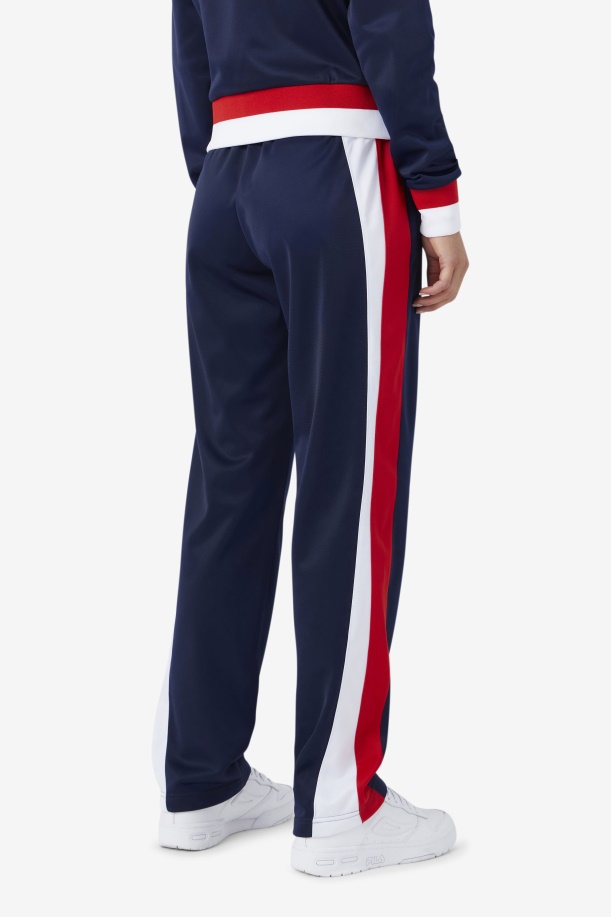 Fila Navy/κόκκινο/λευκό παντελόνι με άμμο