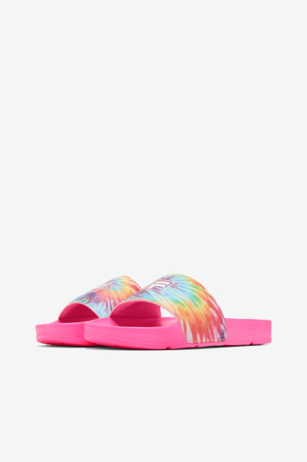 γυναικεία Drifter Tie βαφή Fila Multi/white/pink Glo