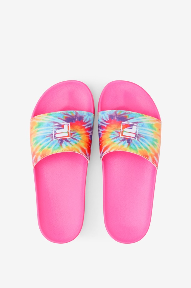 γυναικεία Drifter Tie βαφή Fila Multi/white/pink Glo