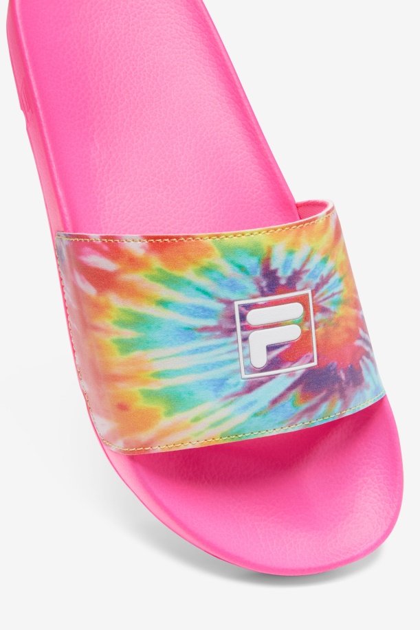 γυναικεία Drifter Tie βαφή Fila Multi/white/pink Glo