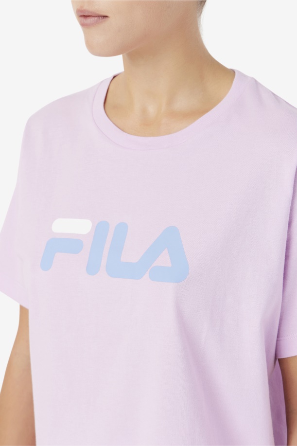 ορχιδέα/μπλε/λευκό Thea Tee Fila