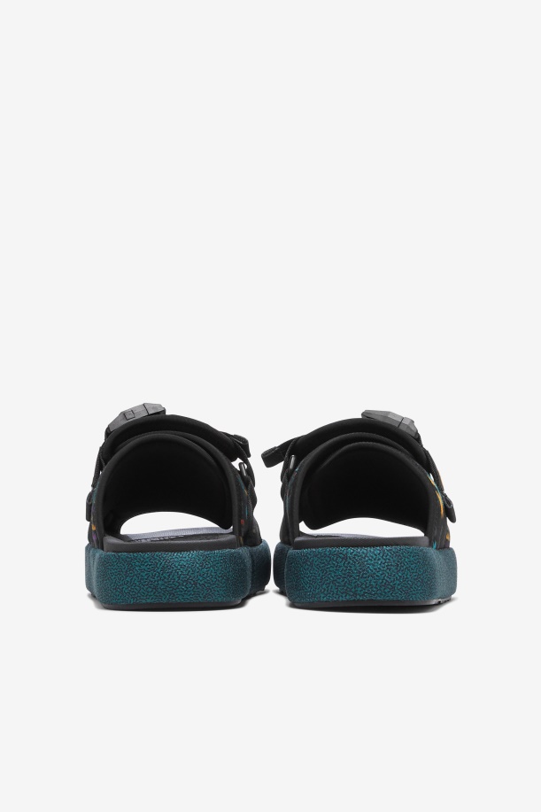 ανδρική τσουλήθρα άτλαντα Black/june Bug/saffron Fila