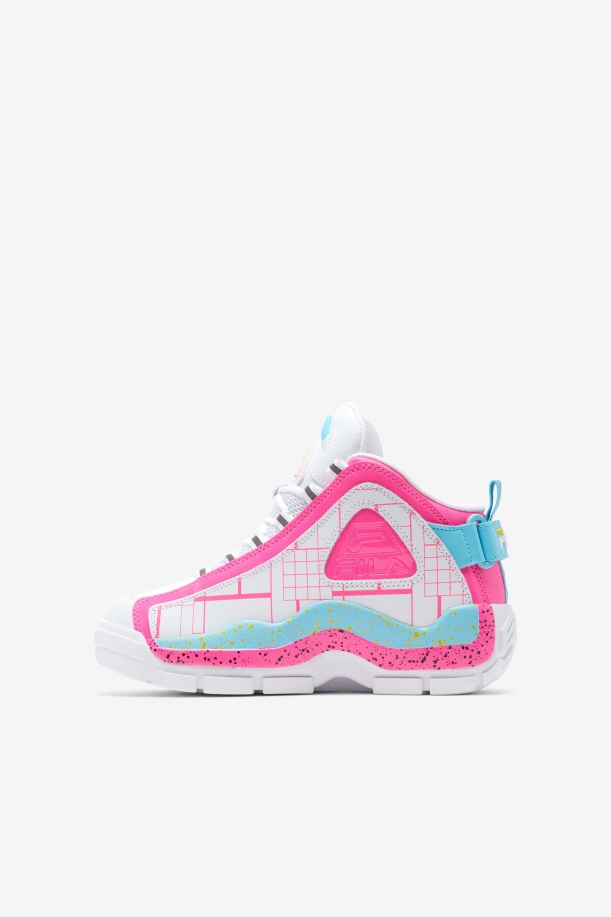 λόφος για μικρά παιδιά 2 Fila White/pink/bluefish