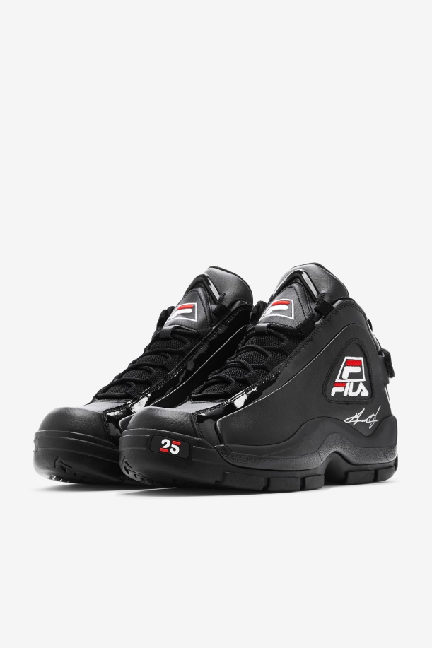 Fila Mens Grant Hill 2 25η επετειακή έκδοση μαύρο/άσπρο/κόκκινο