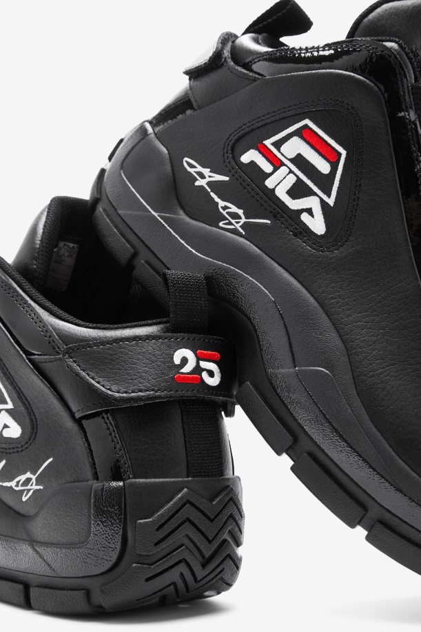 Fila Mens Grant Hill 2 25η επετειακή έκδοση μαύρο/άσπρο/κόκκινο