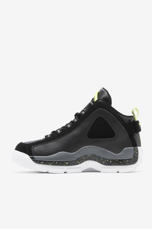 Fila Black/sunny Lime/castlerock ανδρικός λόφος 2