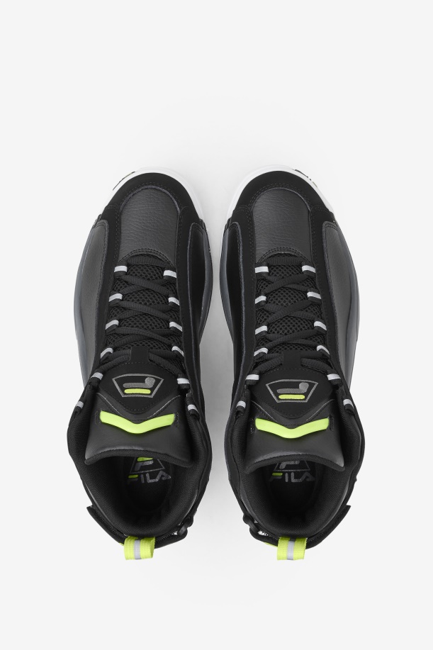 Fila Black/sunny Lime/castlerock ανδρικός λόφος 2