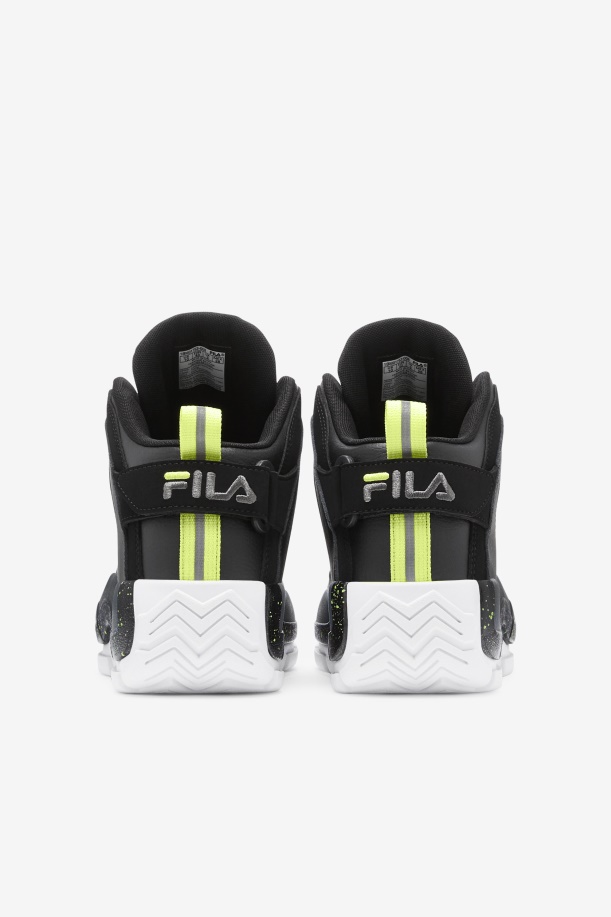 Fila Black/sunny Lime/castlerock ανδρικός λόφος 2