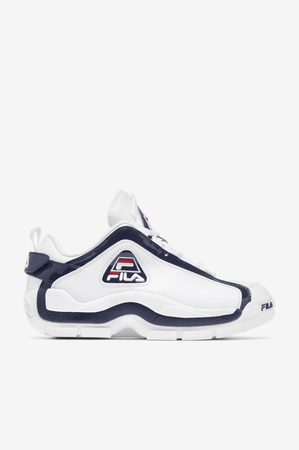 Fila White/navy/red Grant Hill 2 Low X 2pac '96 επανέκδοση