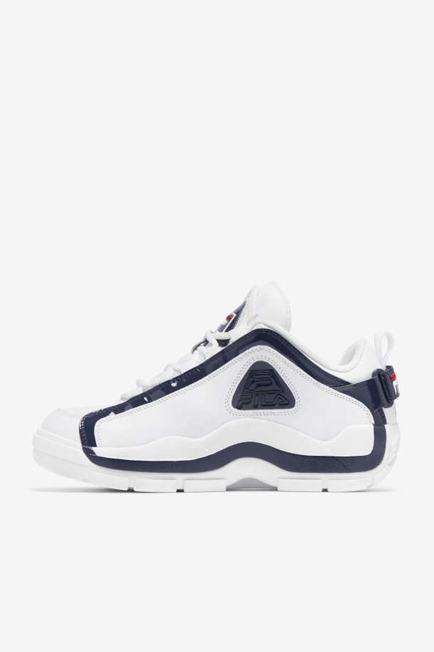Fila White/navy/red Grant Hill 2 Low X 2pac \'96 επανέκδοση