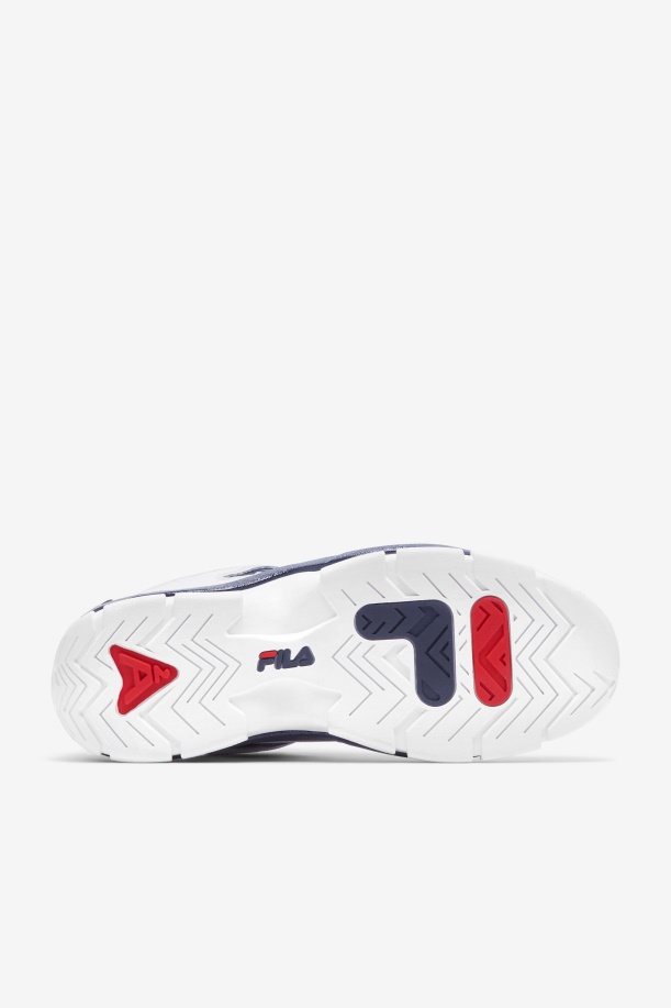 Fila White/navy/red Grant Hill 2 Low X 2pac \'96 επανέκδοση