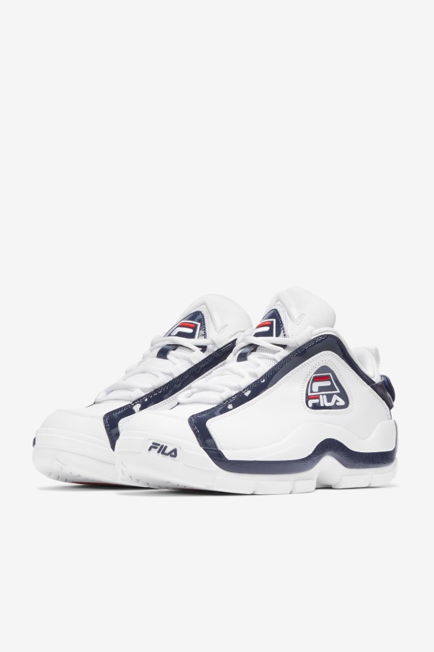 Fila White/navy/red Grant Hill 2 Low X 2pac \'96 επανέκδοση