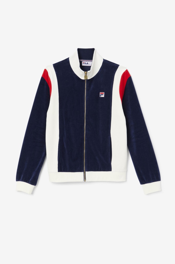 βελούδινο μπουφάν Navy/gret/red Floyd Fila