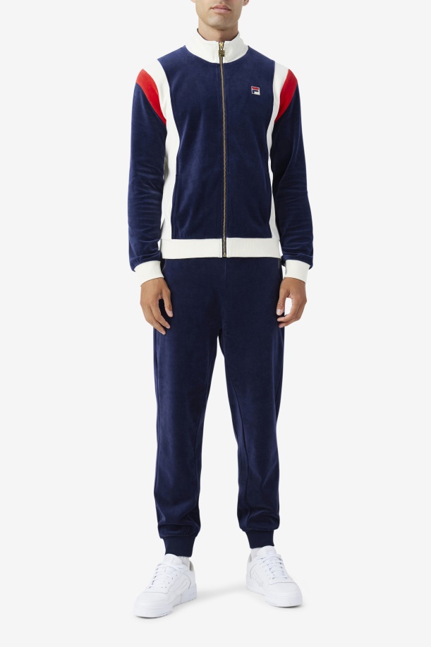 βελούδινο μπουφάν Navy/gret/red Floyd Fila