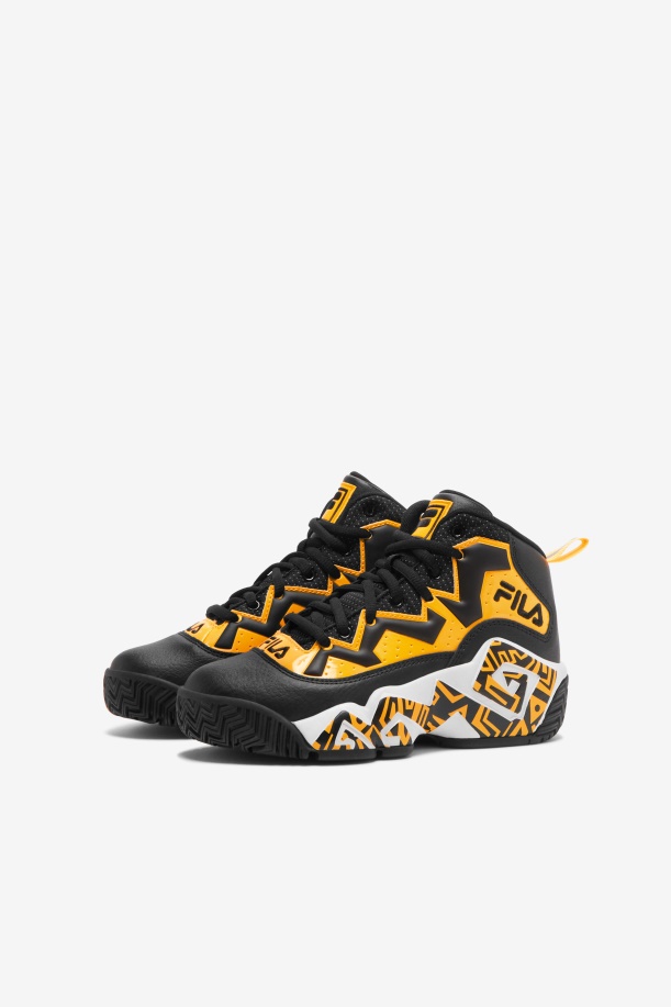 Fila Little Kids\' Mb νυχτερινή βόλτα μαύρο/χρυσό/άσπρο