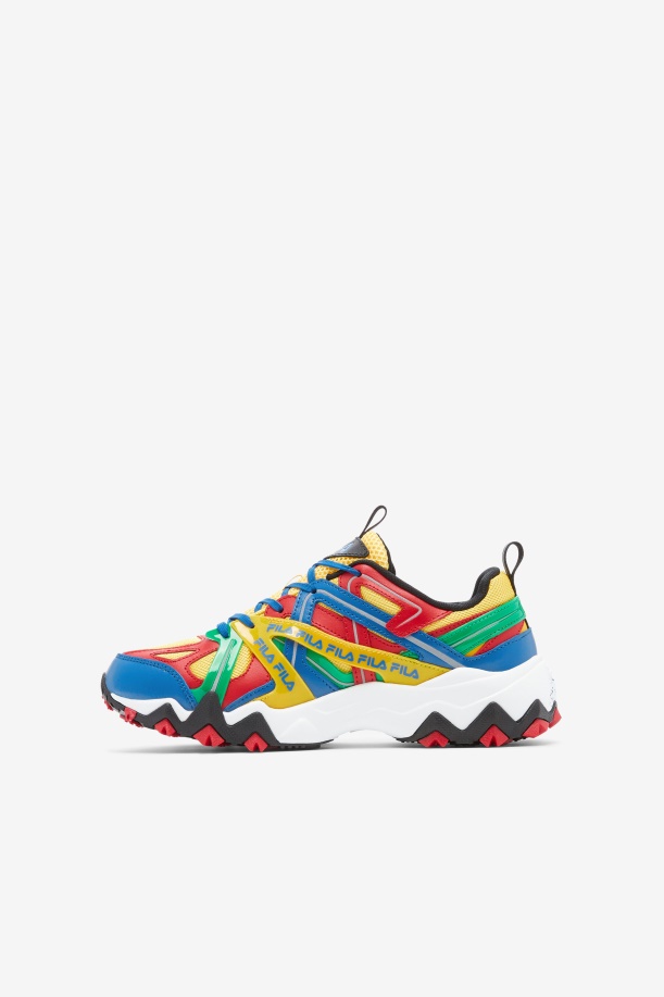 Fila Little Kids\' Electromont λεμόνι/κόκκινο/μπλε της αυτοκρατορίας