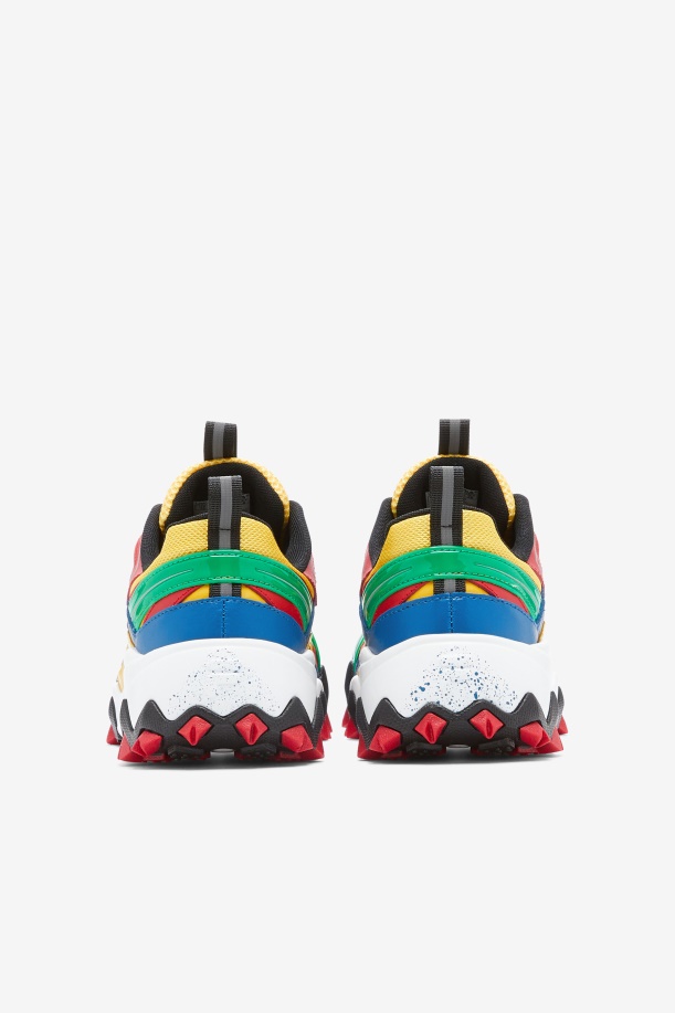 Fila Little Kids\' Electromont λεμόνι/κόκκινο/μπλε της αυτοκρατορίας