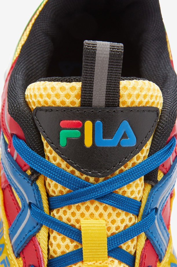 Fila Little Kids\' Electromont λεμόνι/κόκκινο/μπλε της αυτοκρατορίας
