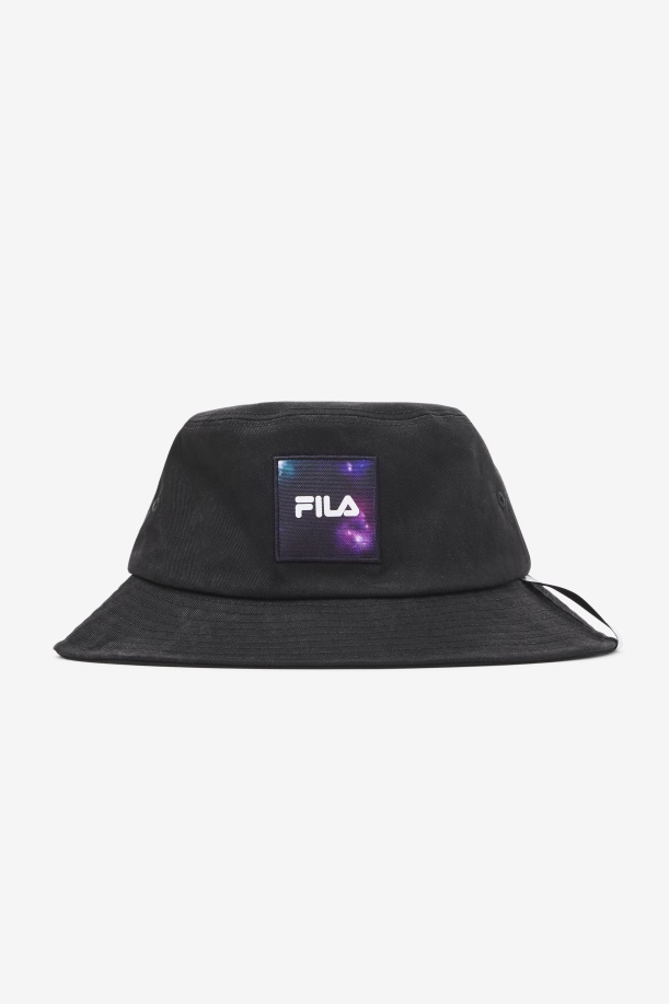 καπέλο Galaxy Bucket μαύρο Fila