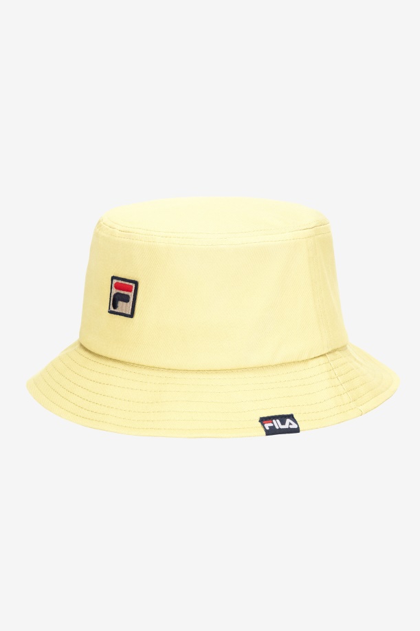 καπέλο κουβά Fila Heritage τρυφερό κίτρινο