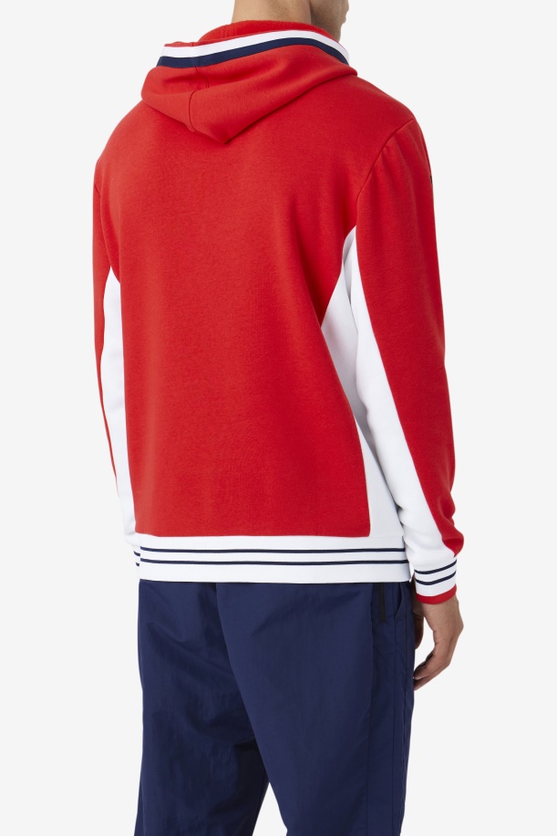 Bevans Park Hoodie Fila κόκκινο