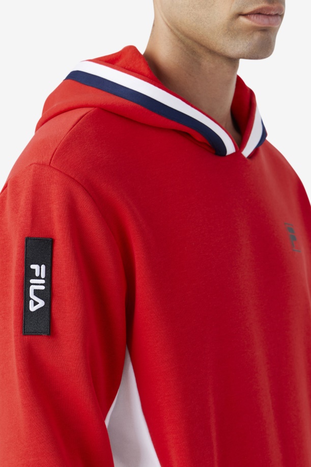 Bevans Park Hoodie Fila κόκκινο