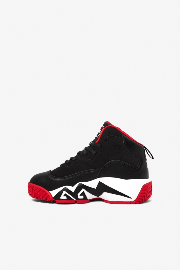 Fila Small Kids\' Mb μαύρο/άσπρο/κόκκινο