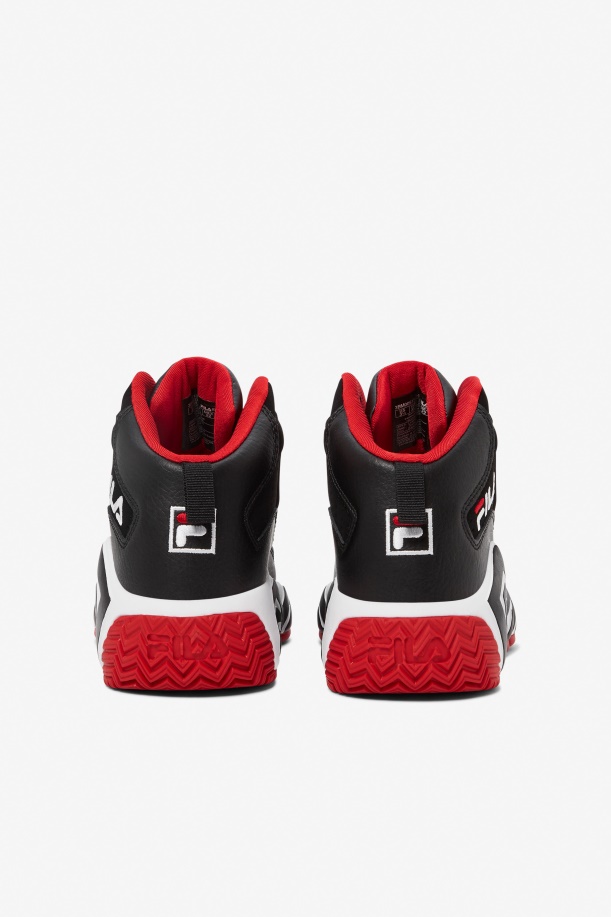 Fila Small Kids\' Mb μαύρο/άσπρο/κόκκινο