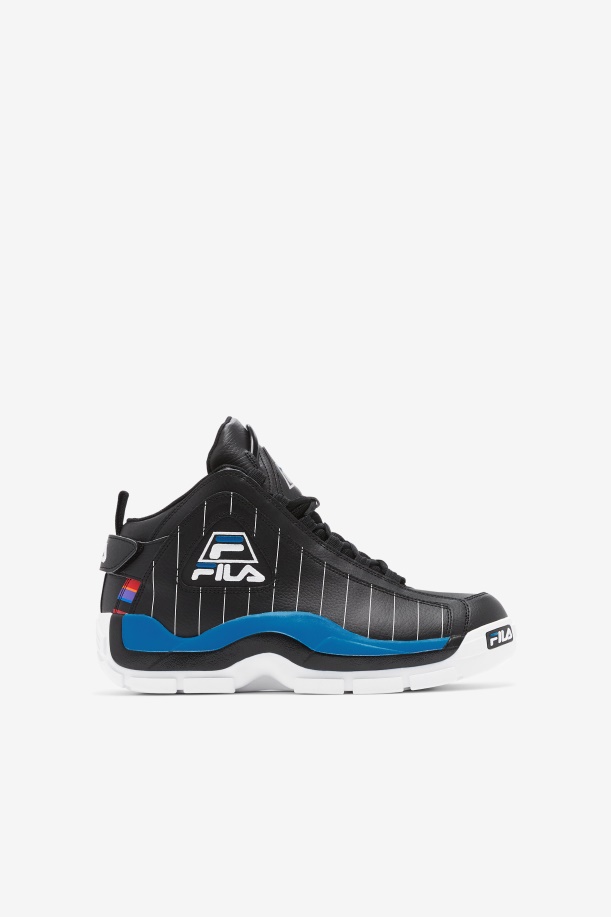 Big Kids' Grant Hill 2 History Fila μαύρο/άσπρο/imperial Blue