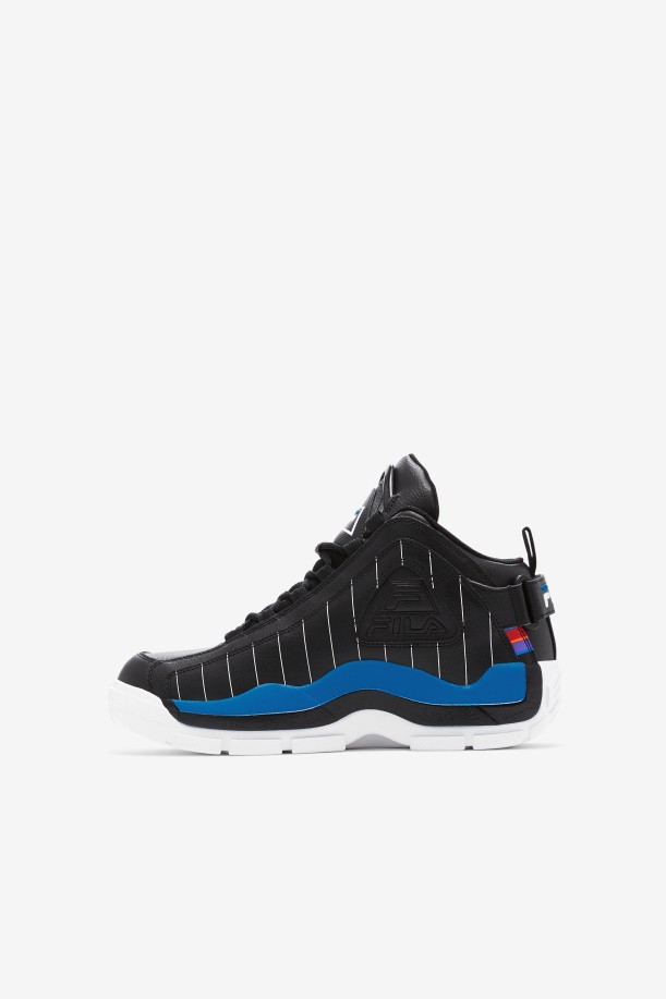 Big Kids\' Grant Hill 2 History Fila μαύρο/άσπρο/imperial Blue