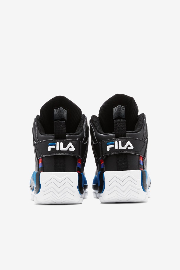 Big Kids\' Grant Hill 2 History Fila μαύρο/άσπρο/imperial Blue