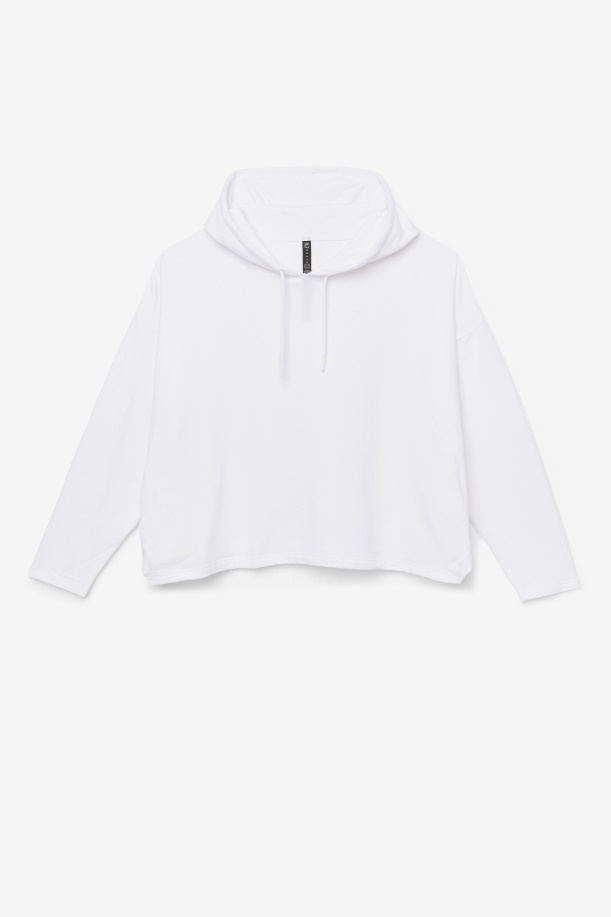 Fila Fi-lux Cropped Hoodie λευκό