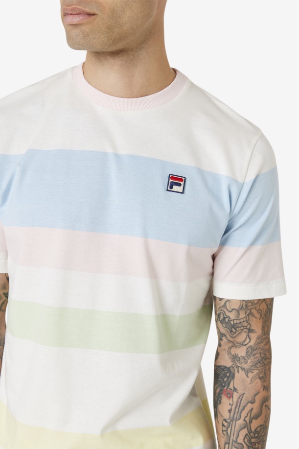 Fila Marshmallow/blue/pink/tender Slitter Crew