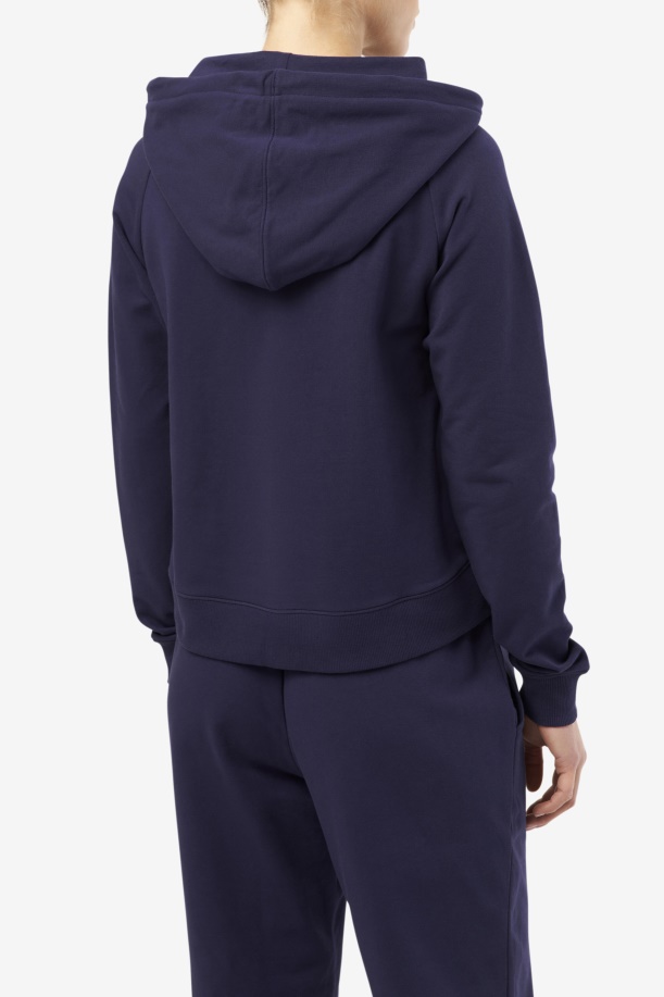 Φούτερ με κουκούλα Fila Navy βαλέρια