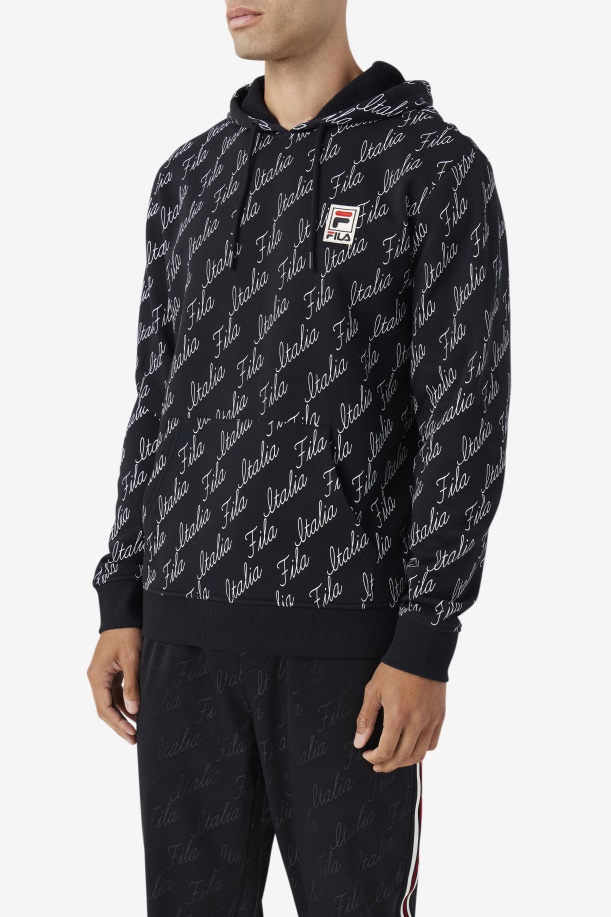 μαύρο/gardenia Nim Hoodie Fila