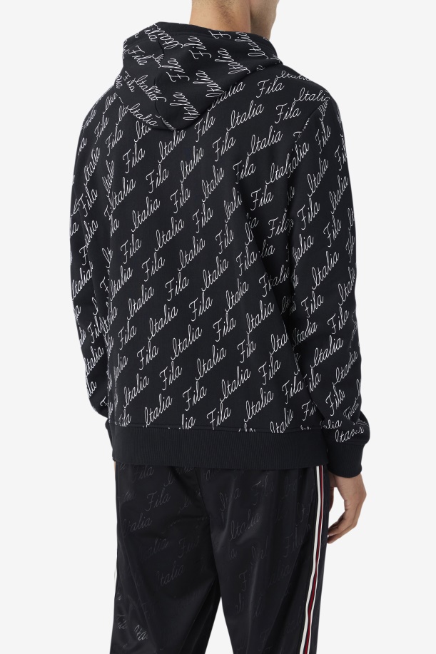 μαύρο/gardenia Nim Hoodie Fila