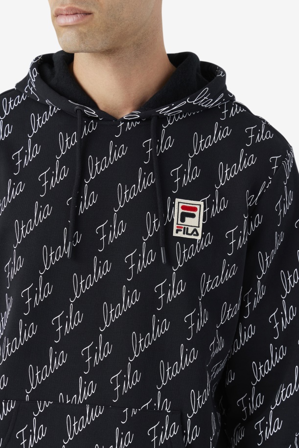 μαύρο/gardenia Nim Hoodie Fila