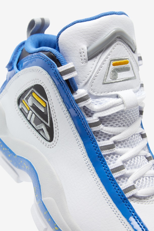 Fila Big Kids\' Grant Hill 2 White/nebula Blue/lemon