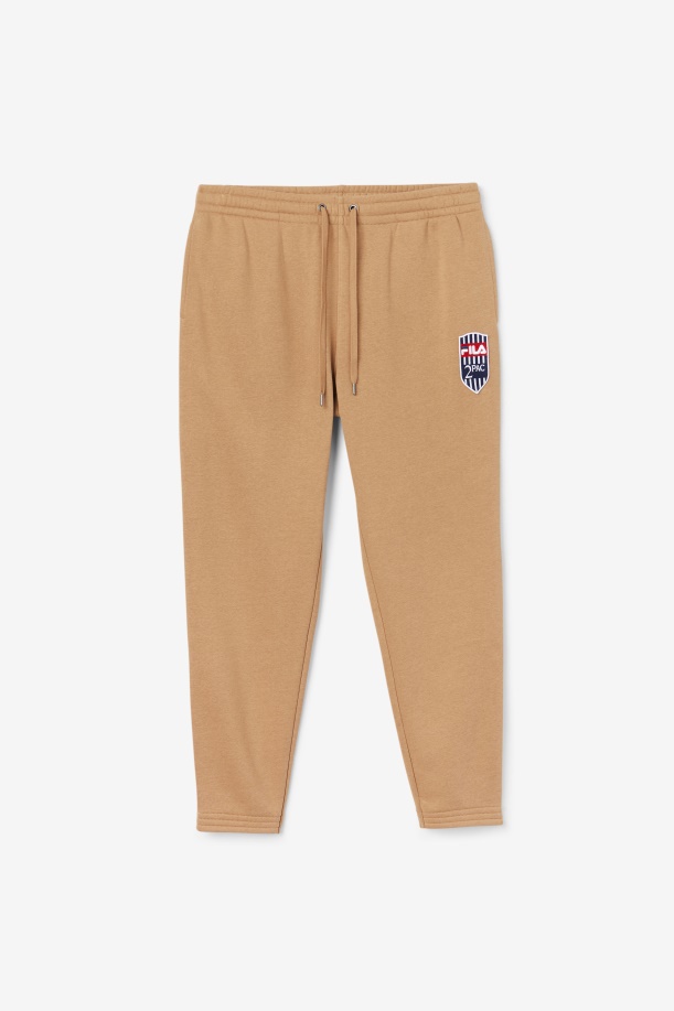 2pac Patch Jogger Fila Tobacco καφέ