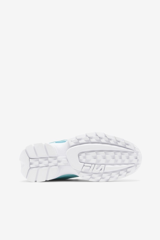 μπλε/τιρκουάζ τονωτικό/λευκό γυναικείο Disruptor 2 Premium Fila