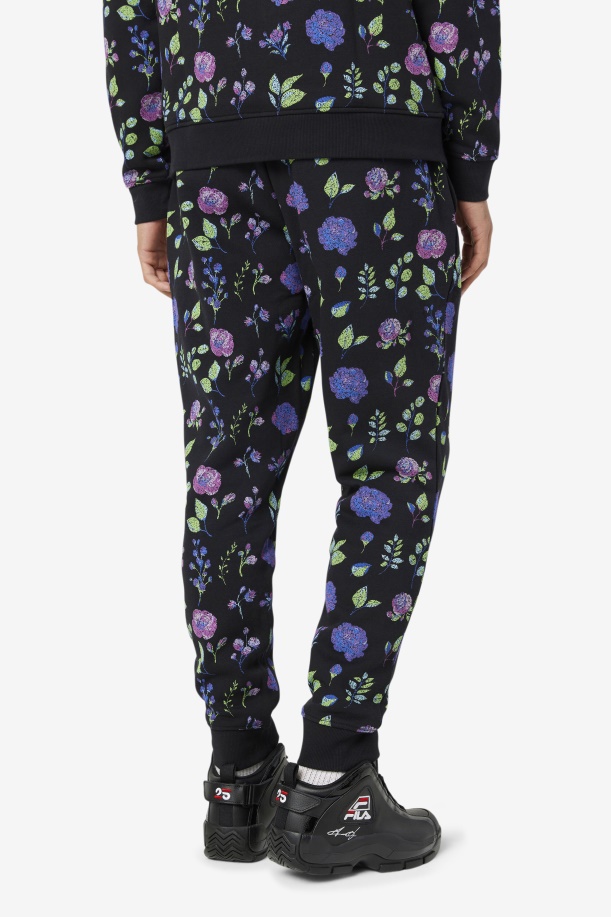 Fila Hemlock Jogger μαύρο/φλοράλ στάμπα