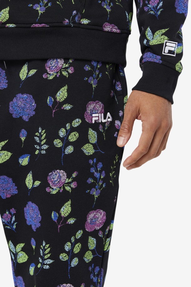 Fila Hemlock Jogger μαύρο/φλοράλ στάμπα
