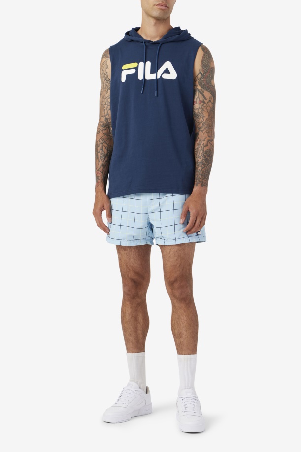 Fila Blue/navy/tender Yellow Linecall κολύμπι σύντομη