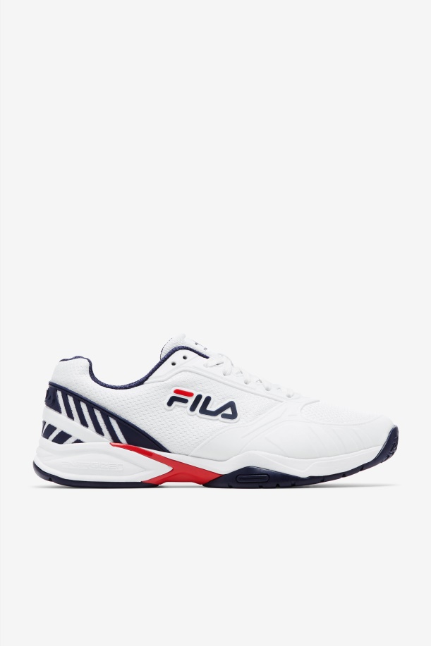 Fila λευκή/ναυτική/κόκκινη ζώνη βόλεϊ ανδρών