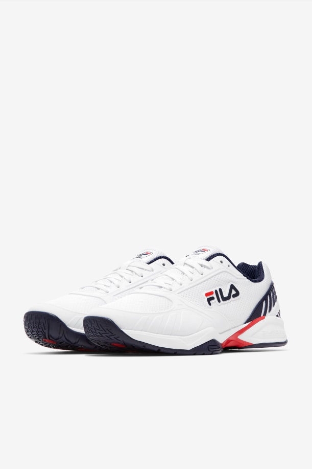 Fila λευκή/ναυτική/κόκκινη ζώνη βόλεϊ ανδρών