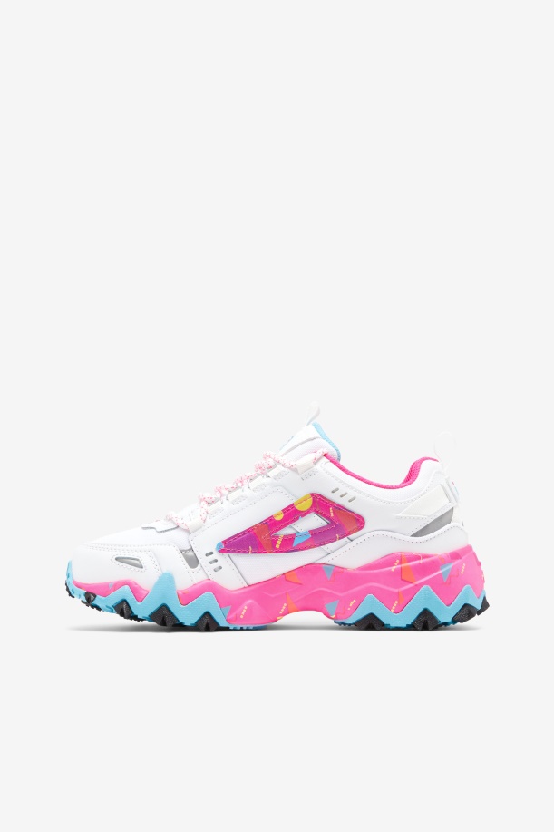 γυναικείο Oakmont Tr Fila λευκό/ροζ Glo/bluefish