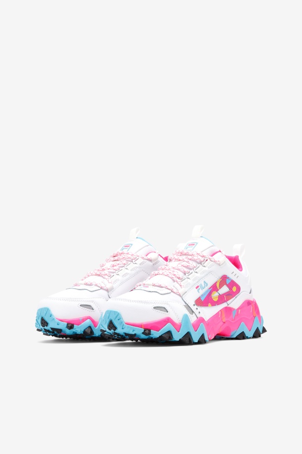 γυναικείο Oakmont Tr Fila λευκό/ροζ Glo/bluefish